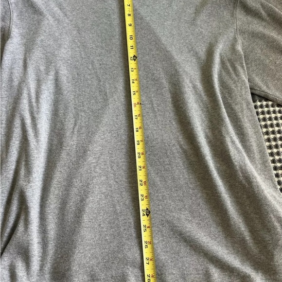 LL Bean Men’s XL Plain Gray Sweatshirt Winter Warm Outer layer - Picture 5 of 6